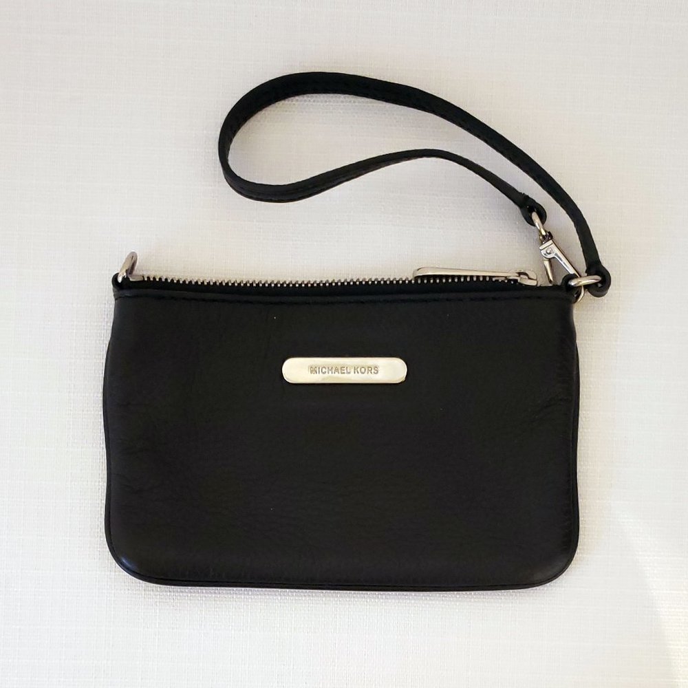 Michael Kors Black Wristlet